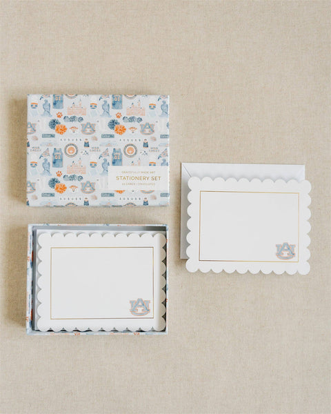 Gracefully Made Art - Auburn University Boxed Notecard Set