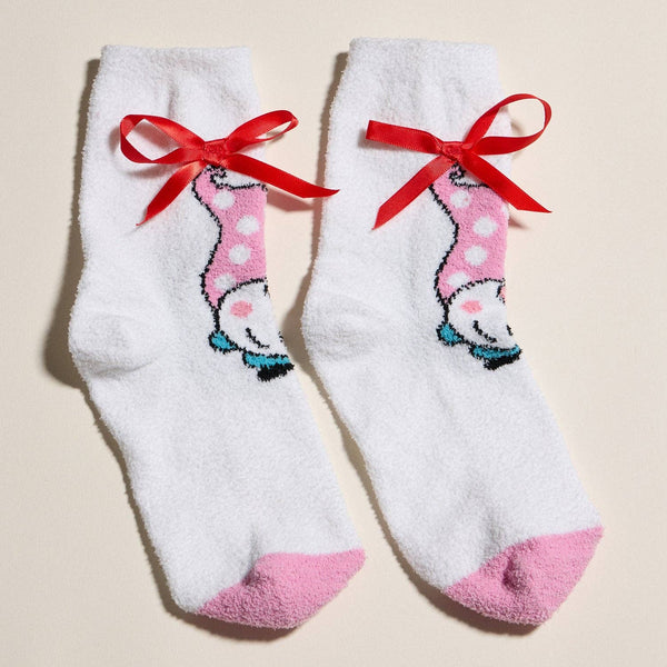 Lilla Haven - Cozy Holiday Socks Gift Set with Gnome and Snowman: ASST / ONE