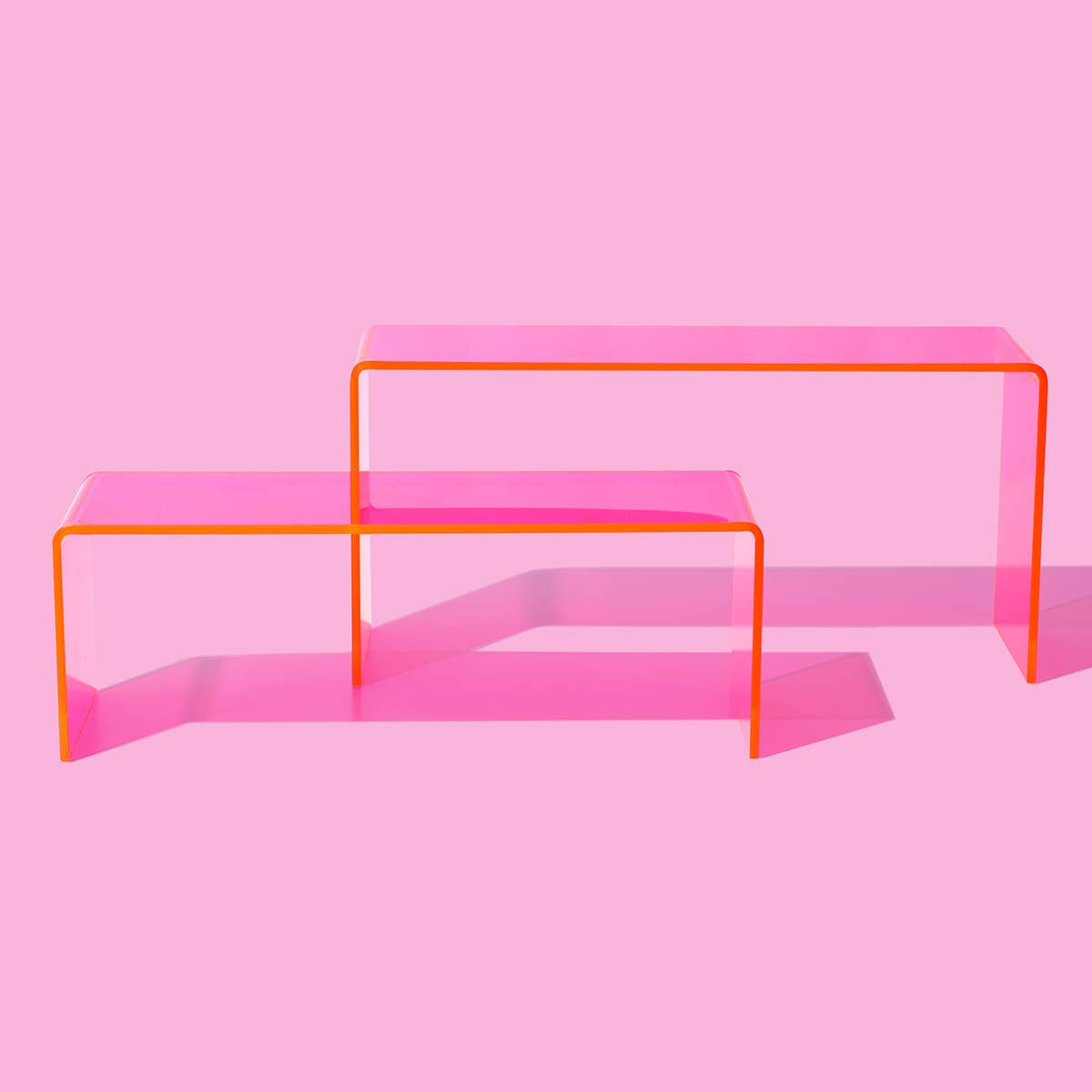 Taylor Elliott Designs - *ON SALE* 2-Piece Acrylic Riser Set - Hot Pink