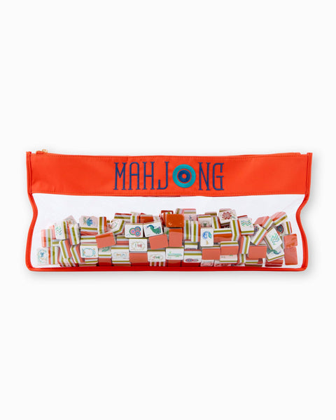 Oh My Mahjong - Burnt Orange Mahjong Bag