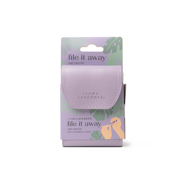 DM Merchandising - Lemon Lavender File It Away Nail Care Kit