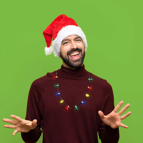 DM Merchandising - New Losta Light Light Bulb Necklace w/20lights