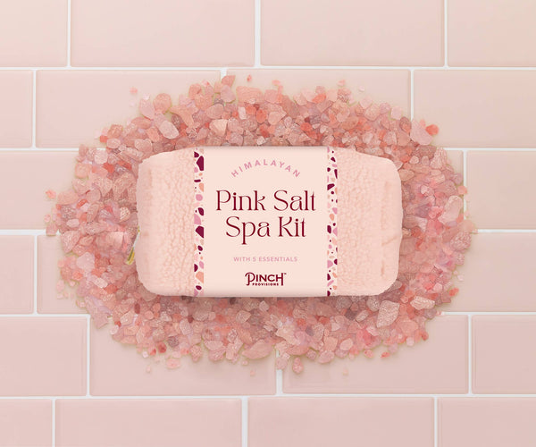 Pinch Provisions - Pink Salt Spa Kit | Spa Gifts