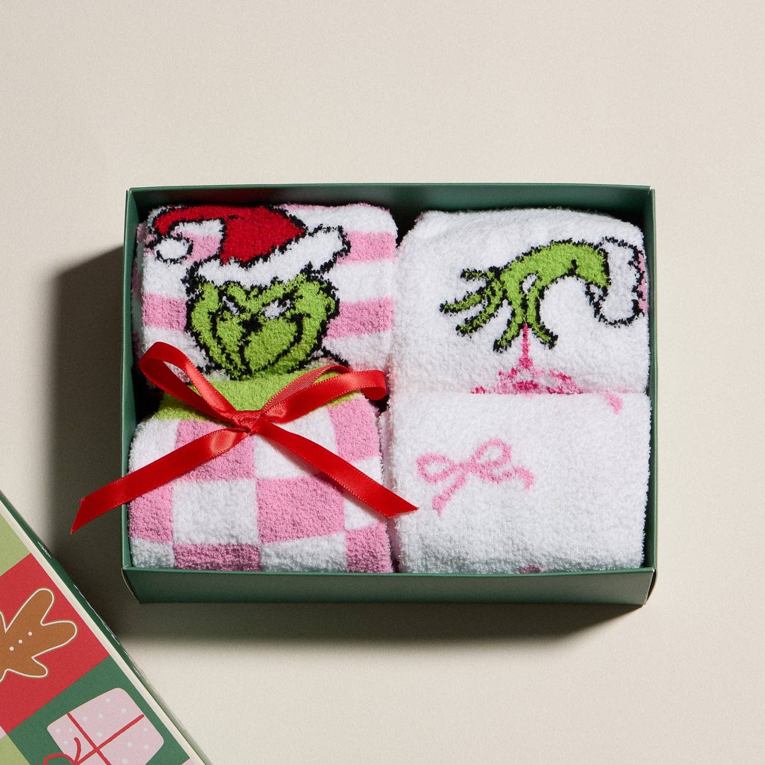 Lilla Haven - Holiday Sock Gift Set with Green Monster Designs: ASST / ONE