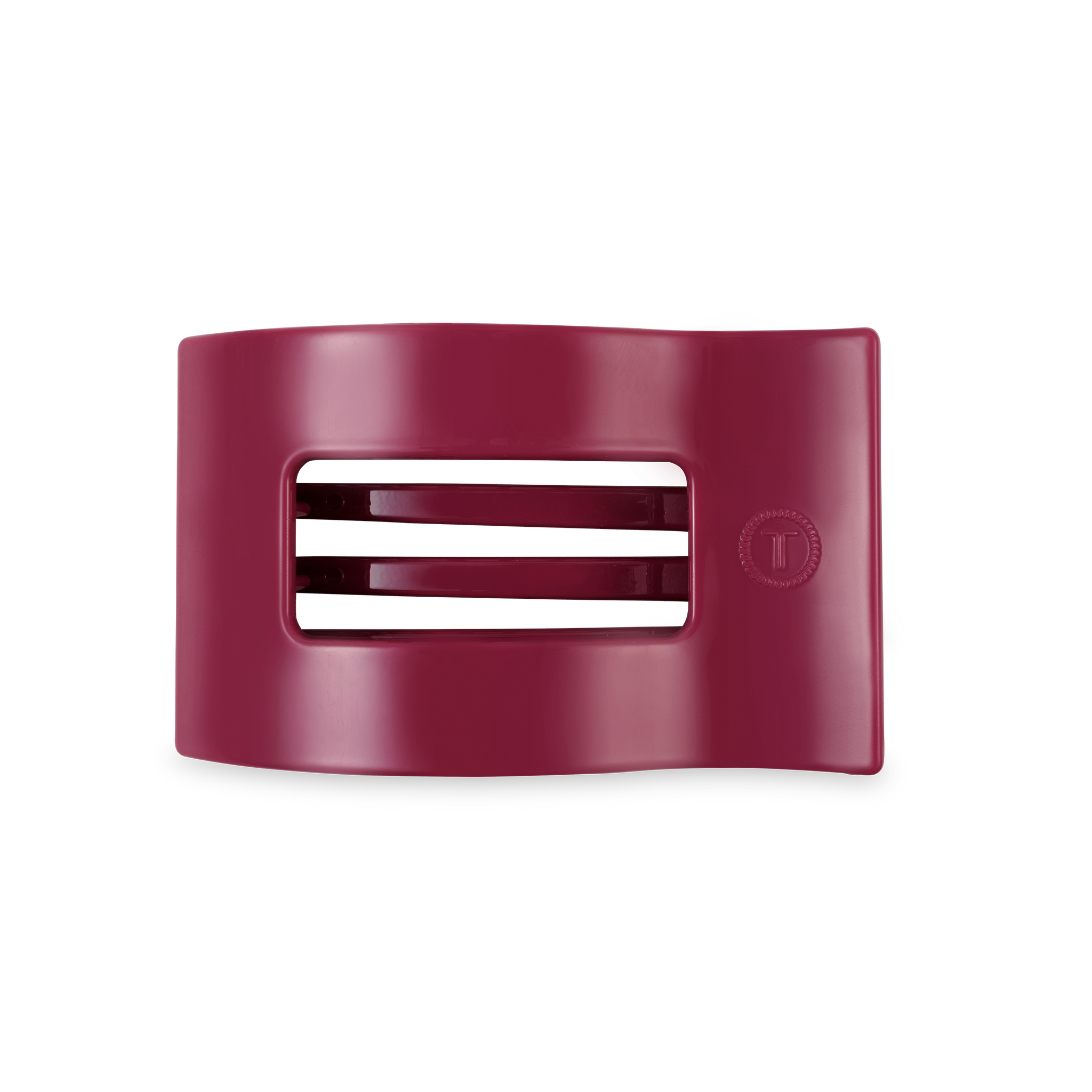 TELETIES - Flat Rectangle Hair Clip | Medium | Wild Side