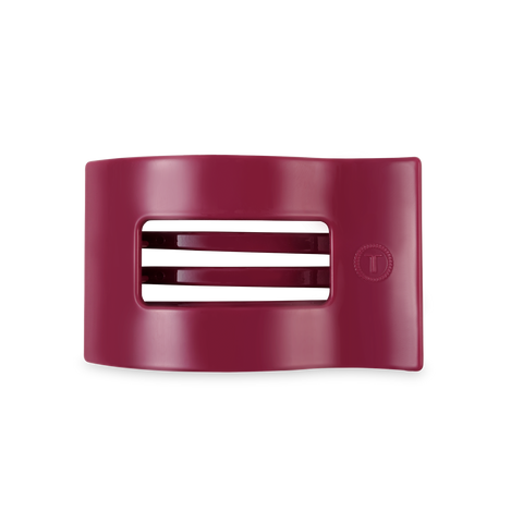 TELETIES - Flat Rectangle Hair Clip | Medium | Wild Side