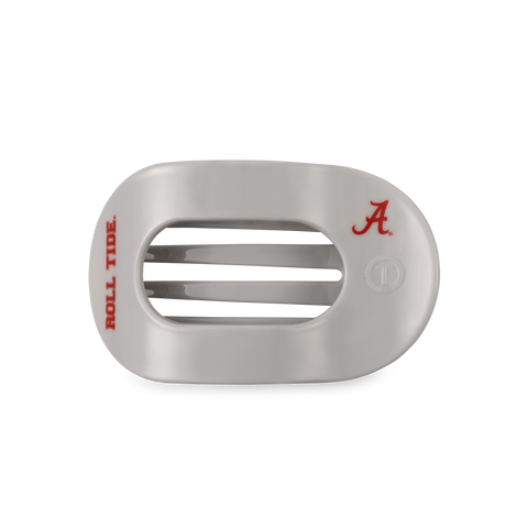 TELETIES - Flat Round Hair Clip | Medium | Roll Tide!