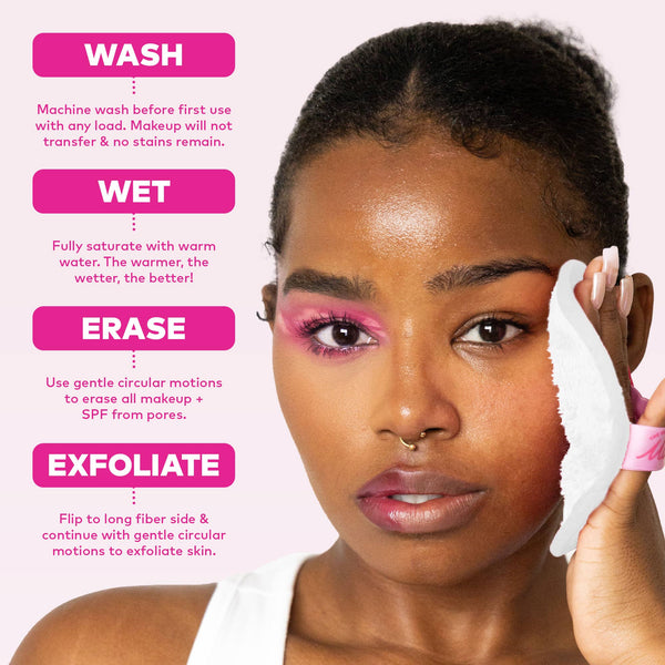 MakeUp Eraser - Limoncello 7-Day Set & MakeUp Bag Gift Set | Summer