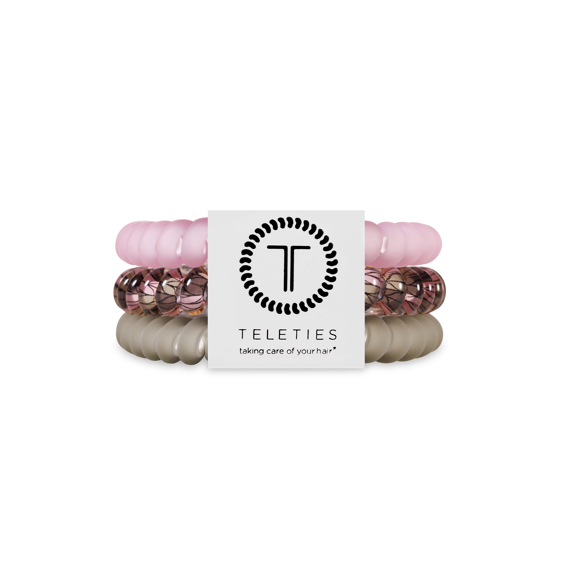 TELETIES - Spiral Hair Coils | Small | Sage It Ain't So Hair Ties