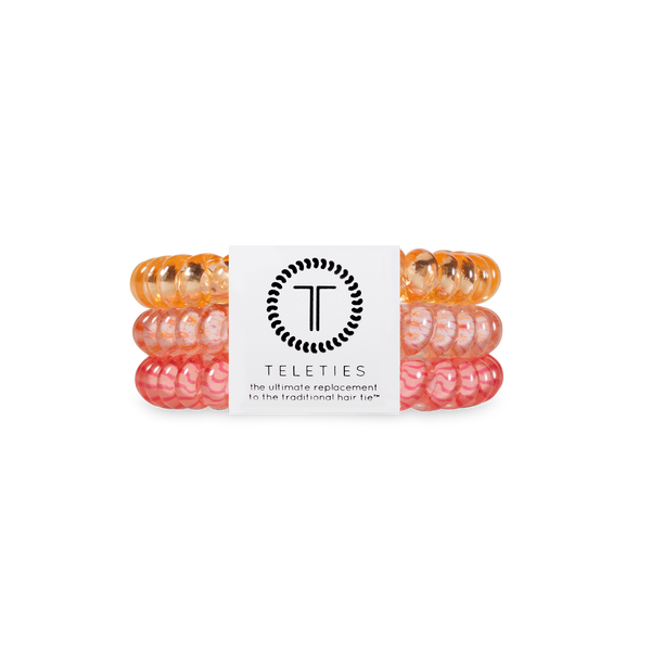 TELETIES - Spiral Hair Coil | Small | Sunny Days Ahead