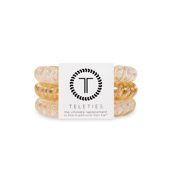 TELETIES - Spiral Hair Coils | Large | Luxury Living Hair Ties