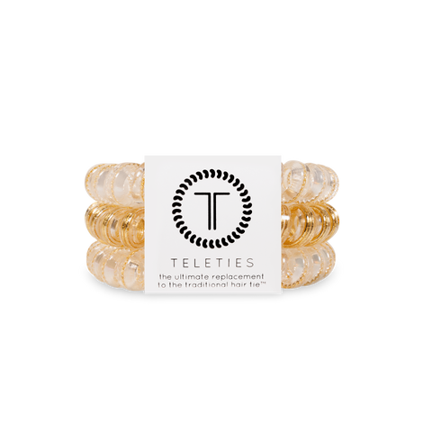 TELETIES - Spiral Hair Coils | Large | Luxury Living Hair Ties