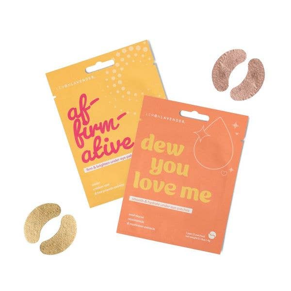 DM Merchandising - Lemon Lavender Eye Candy Foil Under Eye Patches Assortment