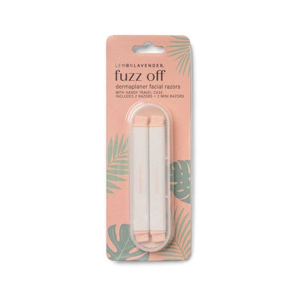 DM Merchandising - Lemon Lavender Fuzz Off Dermaplaner Facial Razor