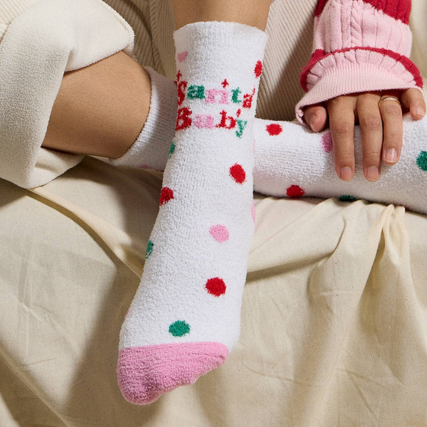 Lilla Haven - Cozy Holiday Socks Gift Set with Gnome and Snowman: ASST / ONE
