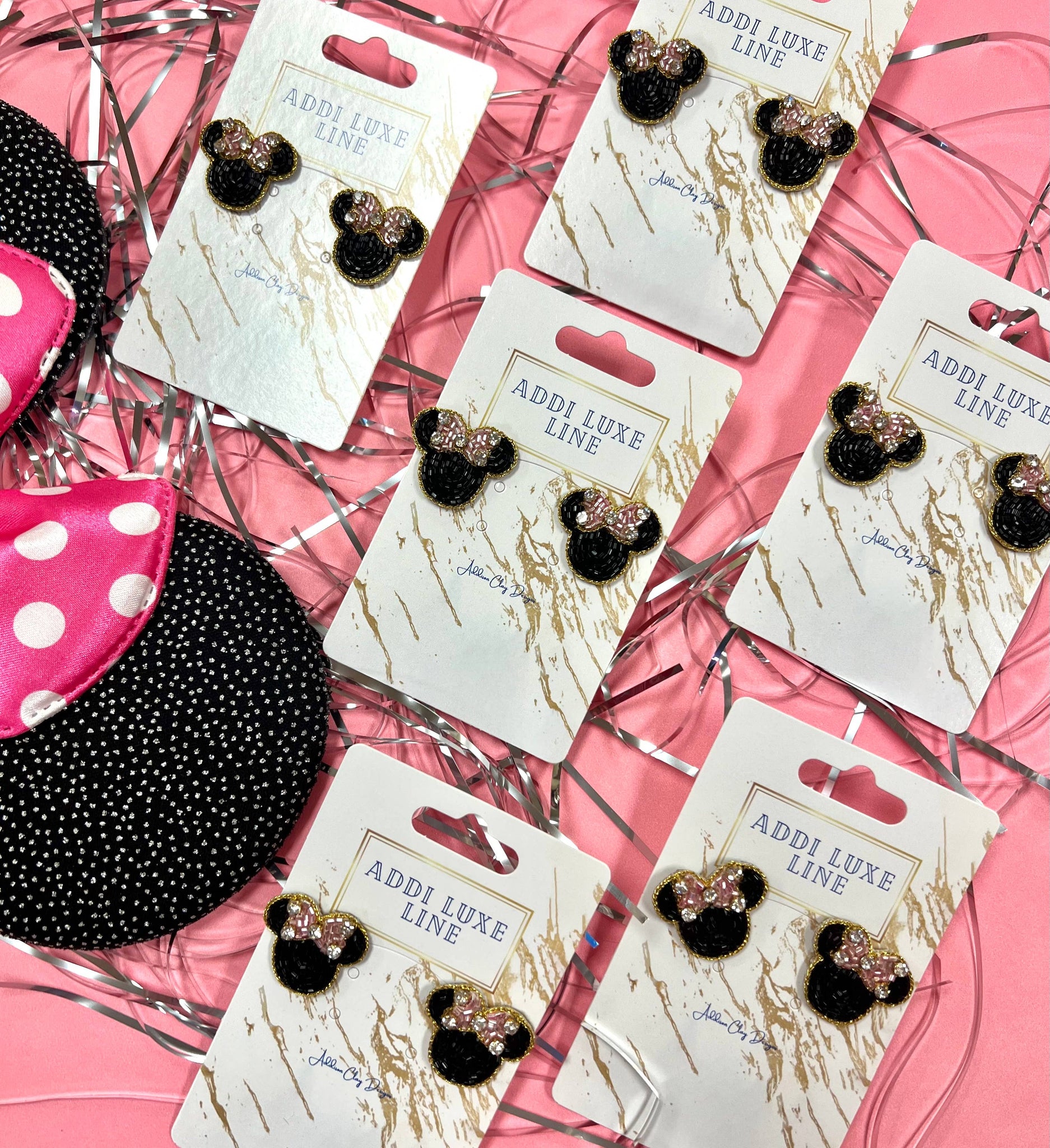 Addison Clay Designs - Minnie Little Addi Luxe Studs
