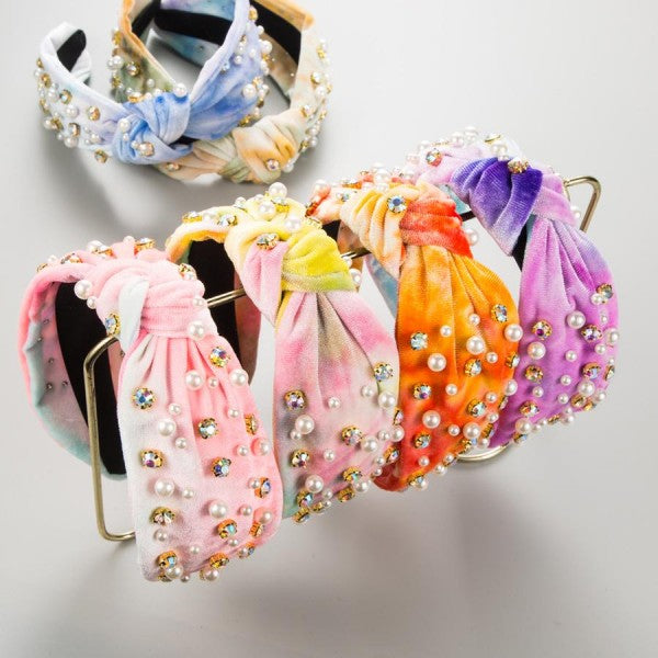 Tie-Dye Studded Headband