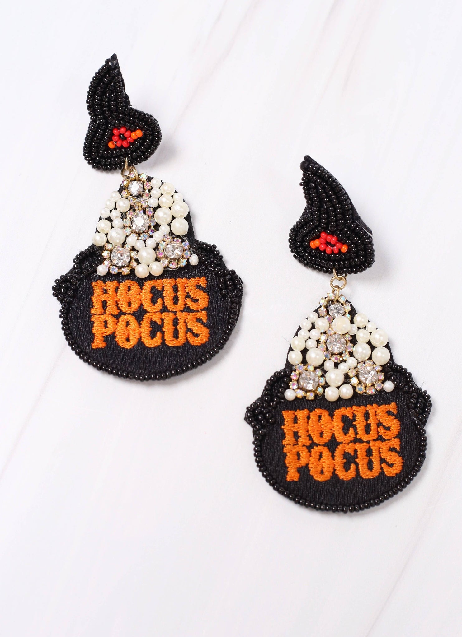 Caroline Hill - Bunch of Hocus Pocus Earring BLACK