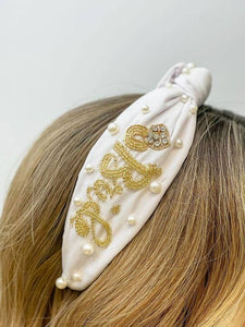 Prep Obsessed Wholesale - 'Bride' Embellished Headband